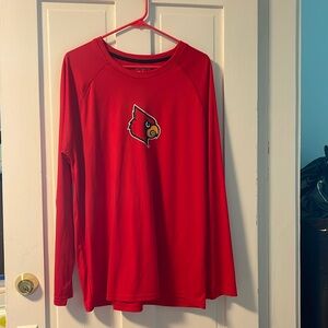 Men’s LARGE CHAMPION DRYFIT CARDINALS LONGSLEEVE